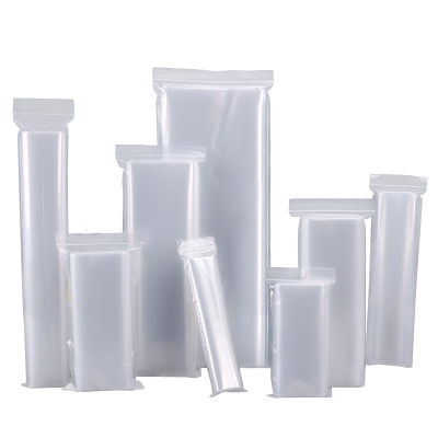 Long strip PE self-sealing transparent gift sealing bag